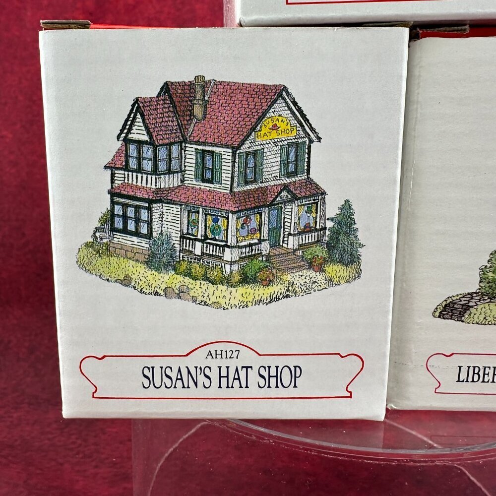 LIBERTY FALLS AMERICANA COLLECTION LOT of 3 MINIATURE BUILDINGS w/BOXES - Picture 4 of 5